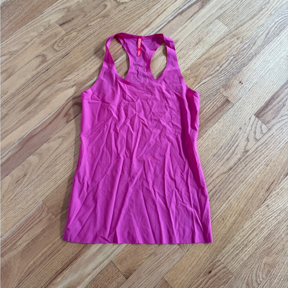 Pink Spanx tank top